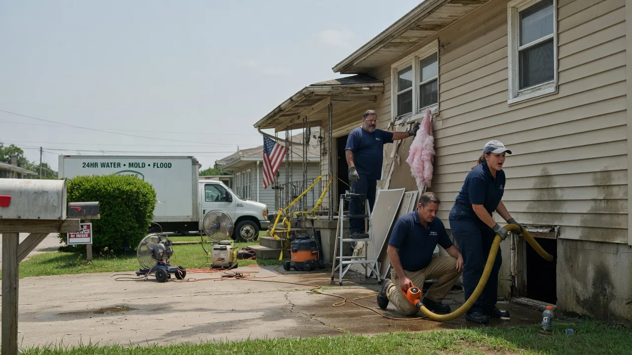 Water Damage Repair in Rice Lake, WI near me